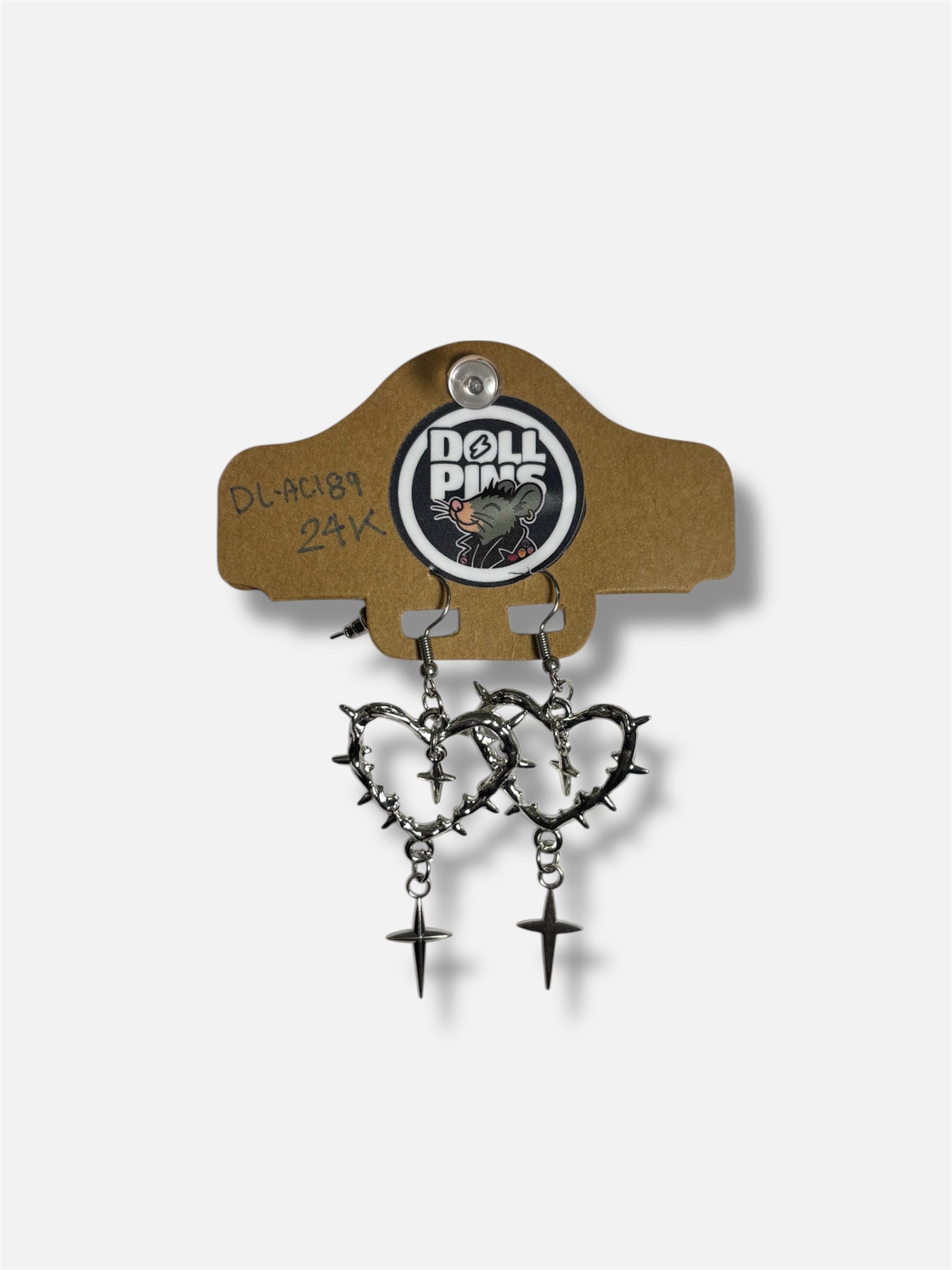 CORA GRANDE CON PÚAS COLGANTE