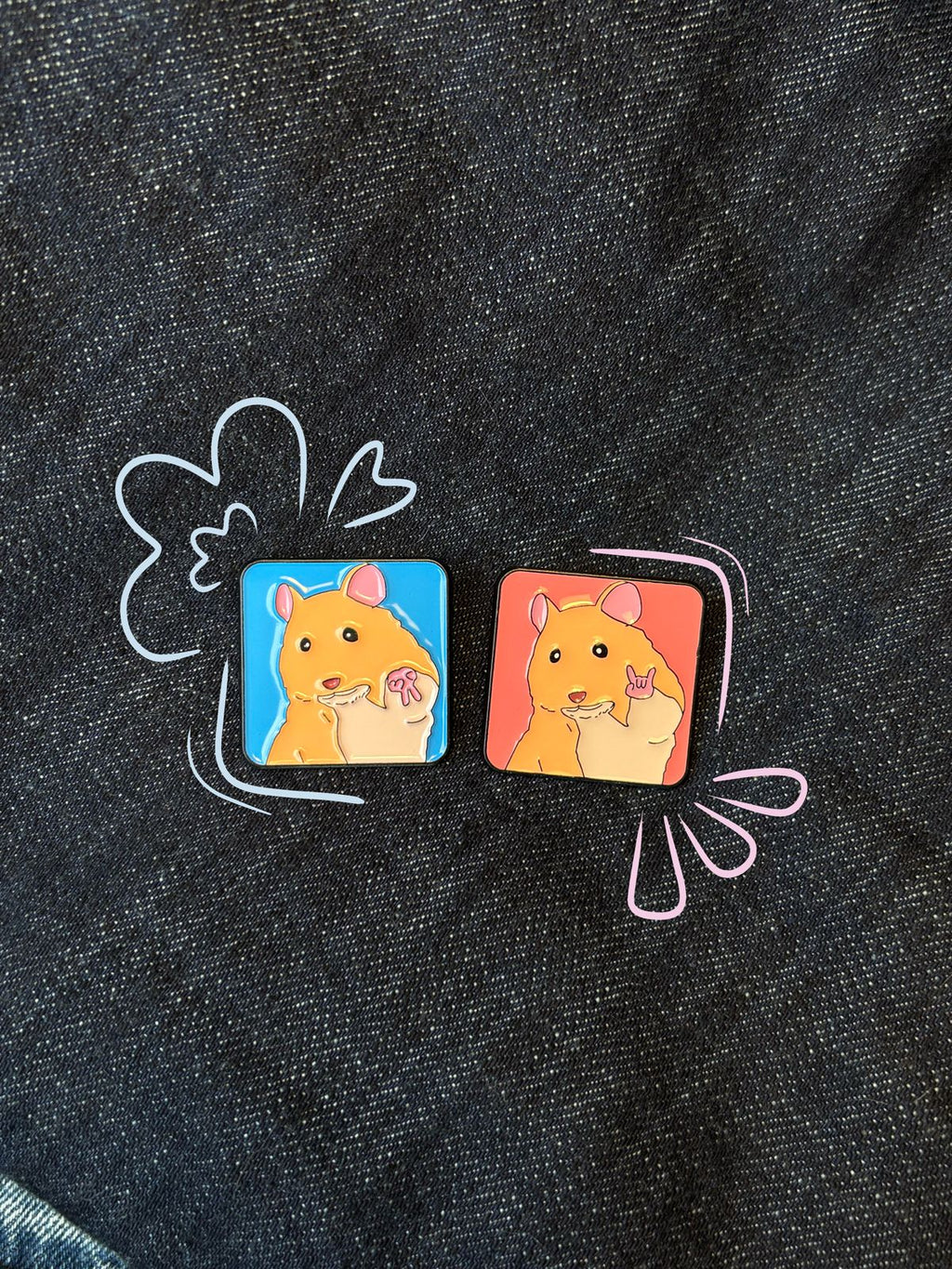 HAMSTER MEME (PEACE)